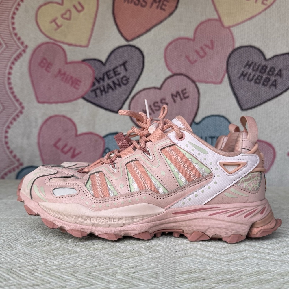 Size 7 - adidas Hyperturf Day of the Dead - Pink Sugar Skull
